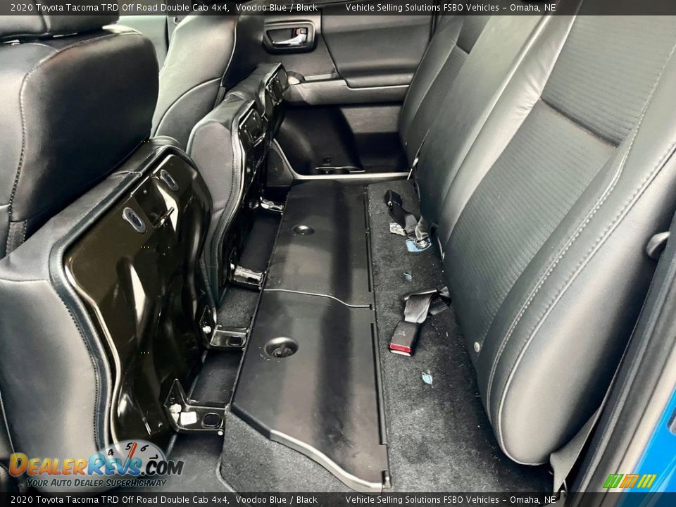 Rear Seat of 2020 Toyota Tacoma TRD Off Road Double Cab 4x4 Photo #26