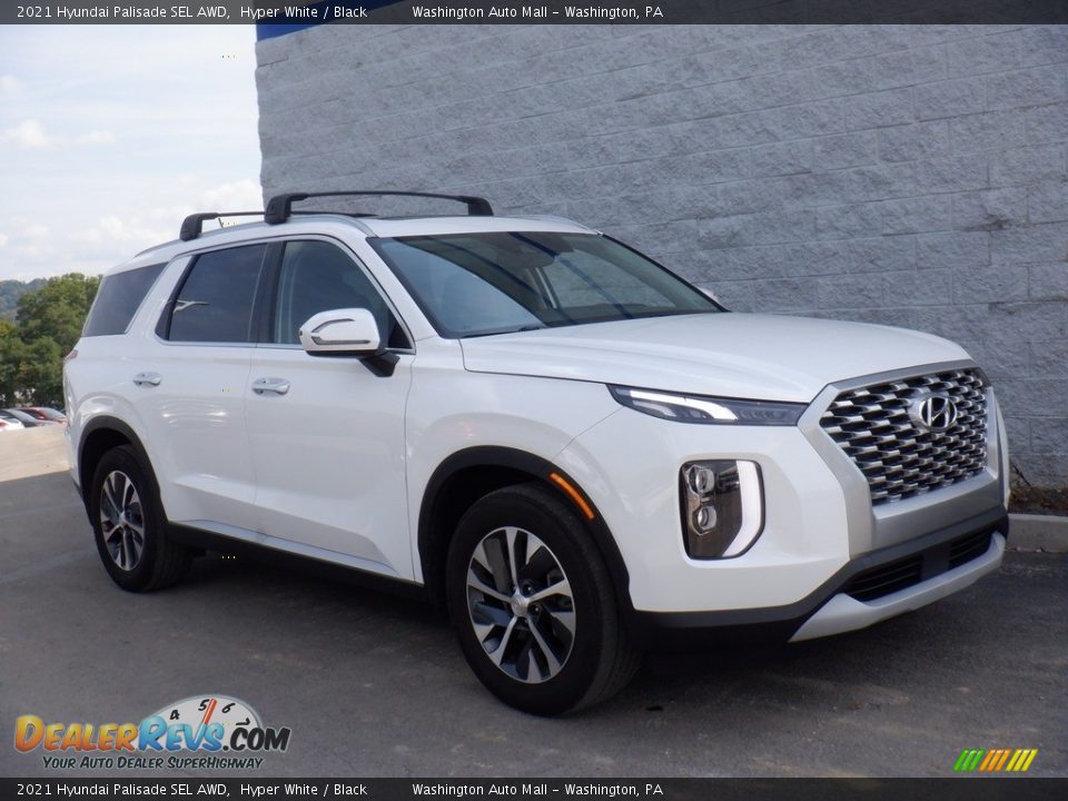 Front 3/4 View of 2021 Hyundai Palisade SEL AWD Photo #1