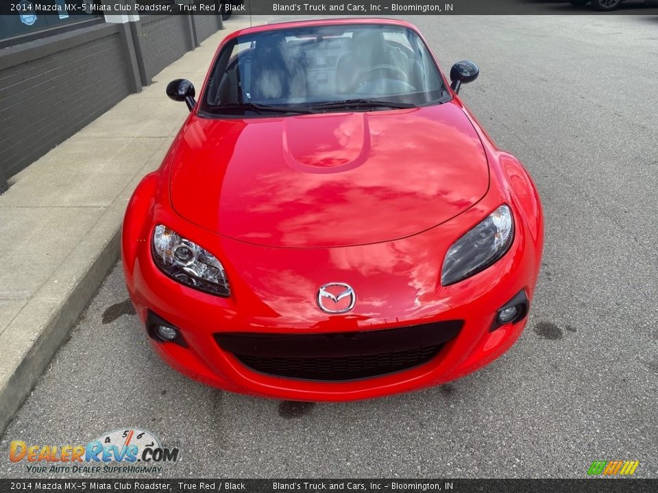 2014 Mazda MX-5 Miata Club Roadster True Red / Black Photo #25