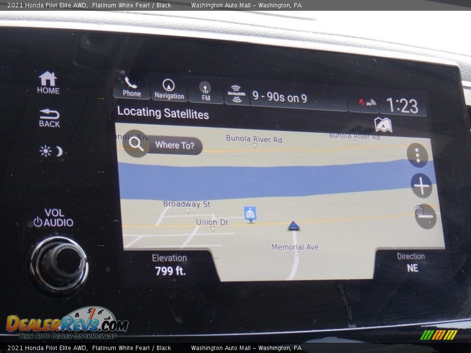 Navigation of 2021 Honda Pilot Elite AWD Photo #6