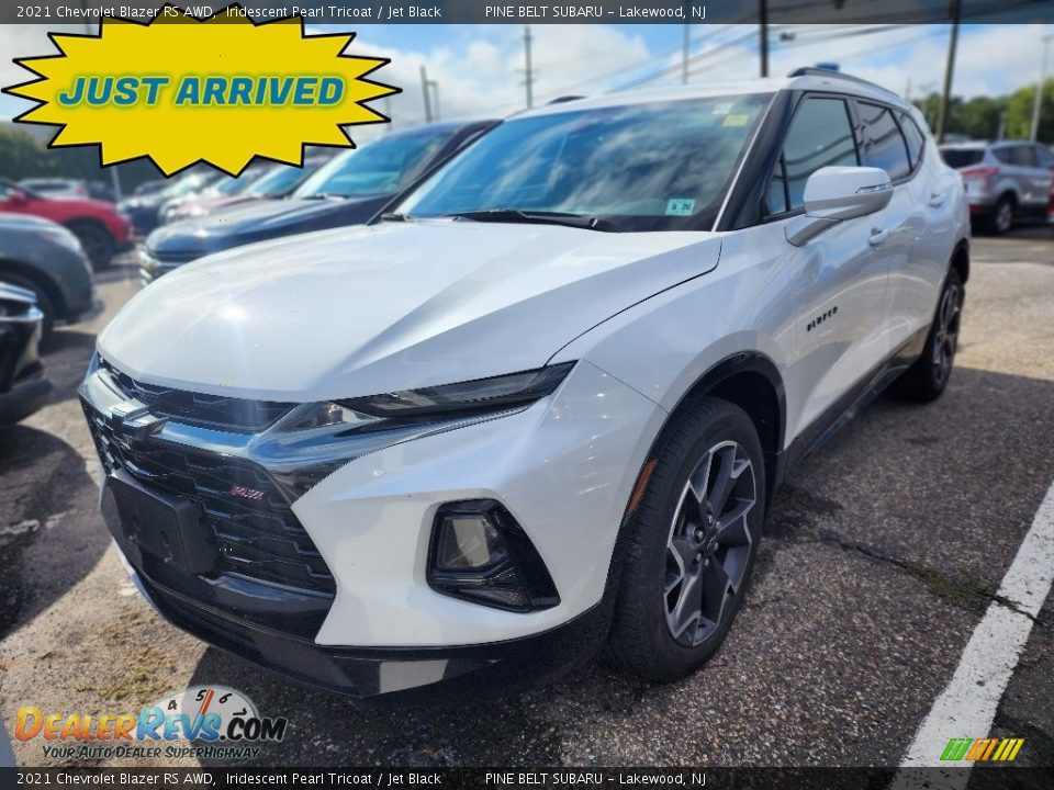 2021 Chevrolet Blazer RS AWD Iridescent Pearl Tricoat / Jet Black Photo #1