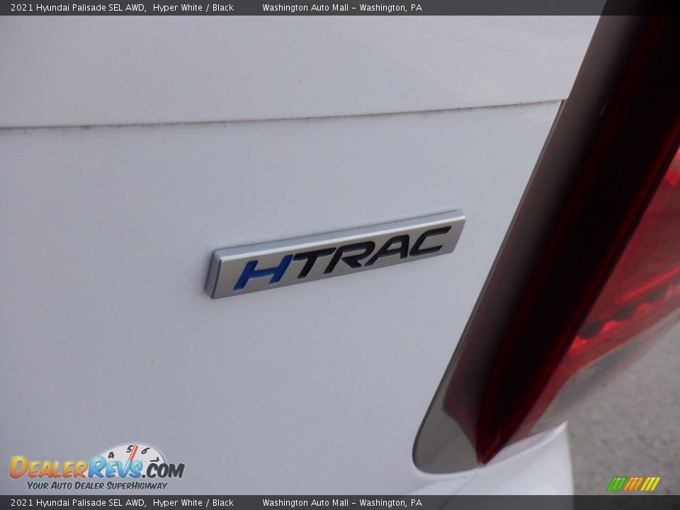 2021 Hyundai Palisade SEL AWD Hyper White / Black Photo #8