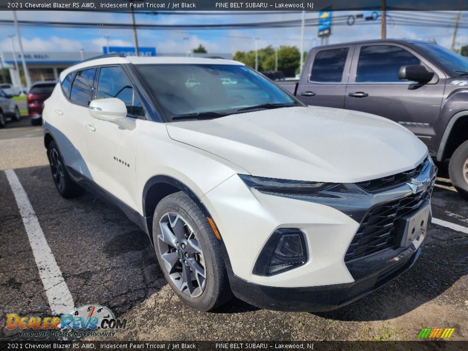 2021 Chevrolet Blazer RS AWD Iridescent Pearl Tricoat / Jet Black Photo #2