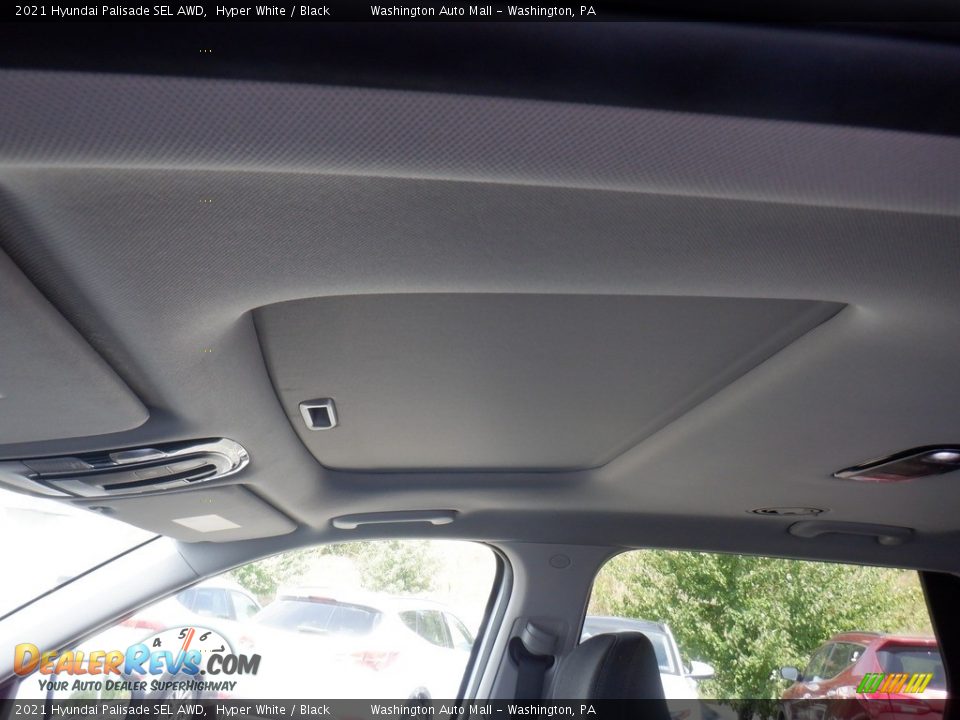 2021 Hyundai Palisade SEL AWD Hyper White / Black Photo #10