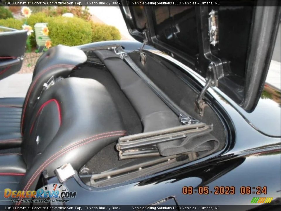 1960 Chevrolet Corvette Convertible Soft Top Trunk Photo #13