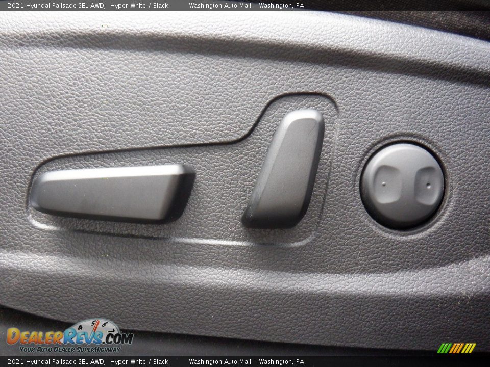 2021 Hyundai Palisade SEL AWD Hyper White / Black Photo #14