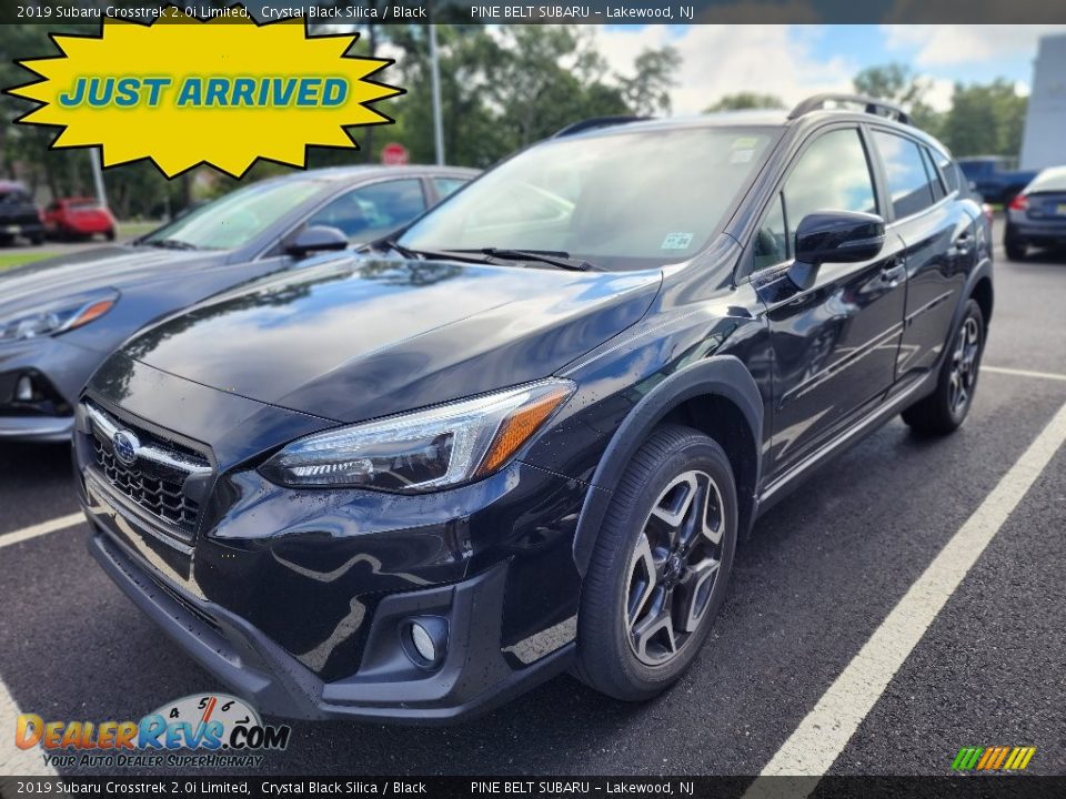 2019 Subaru Crosstrek 2.0i Limited Crystal Black Silica / Black Photo #1