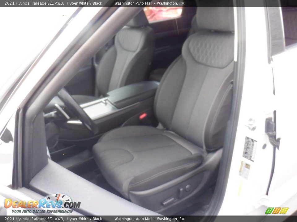 2021 Hyundai Palisade SEL AWD Hyper White / Black Photo #15