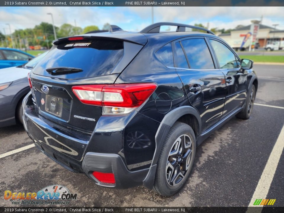 2019 Subaru Crosstrek 2.0i Limited Crystal Black Silica / Black Photo #3