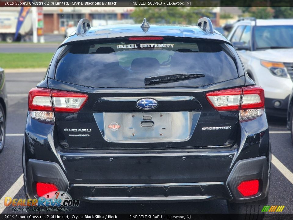 2019 Subaru Crosstrek 2.0i Limited Crystal Black Silica / Black Photo #4