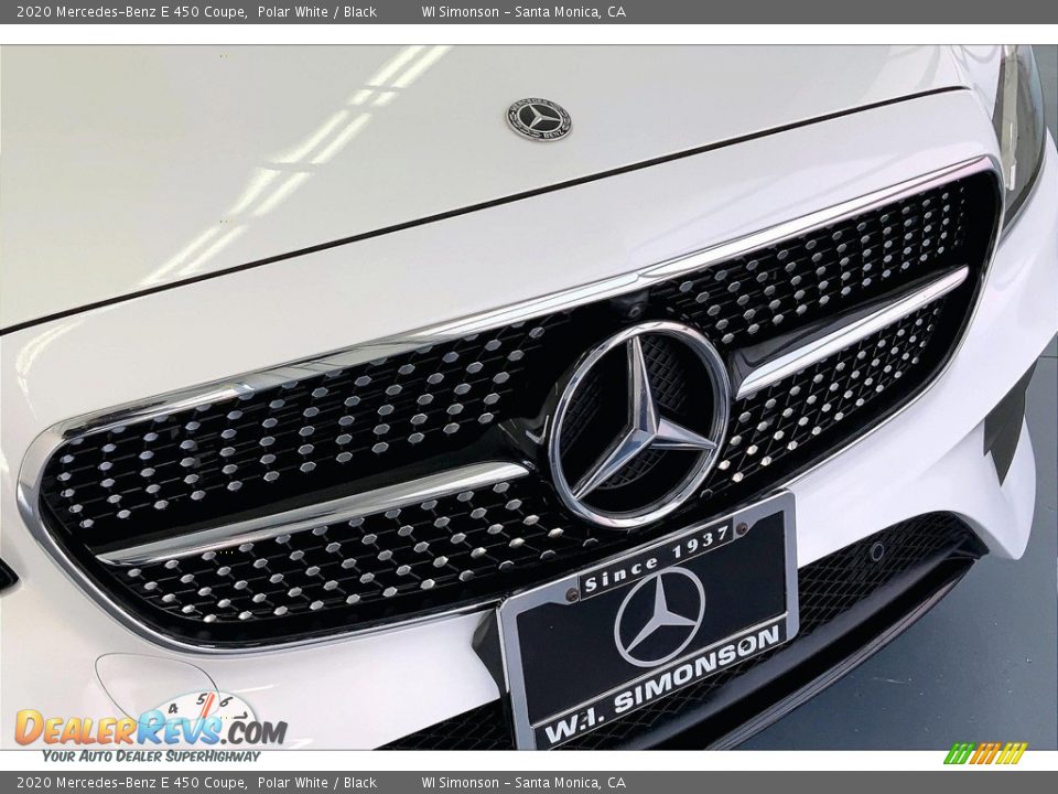 2020 Mercedes-Benz E 450 Coupe Polar White / Black Photo #30