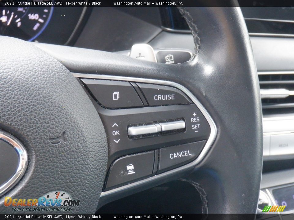 2021 Hyundai Palisade SEL AWD Steering Wheel Photo #23