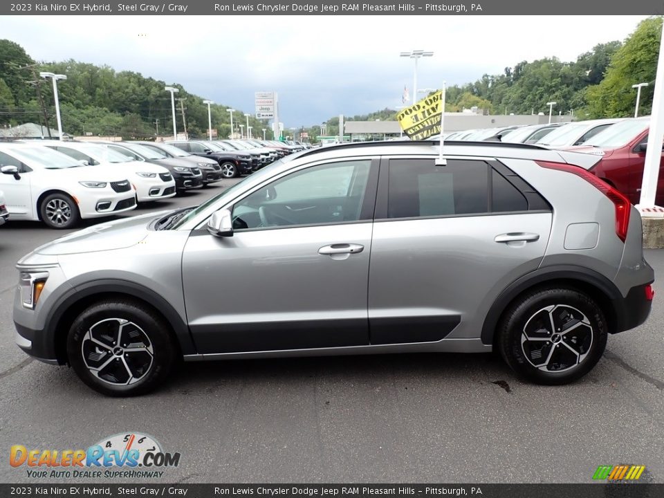 2023 Kia Niro EX Hybrid Steel Gray / Gray Photo #2