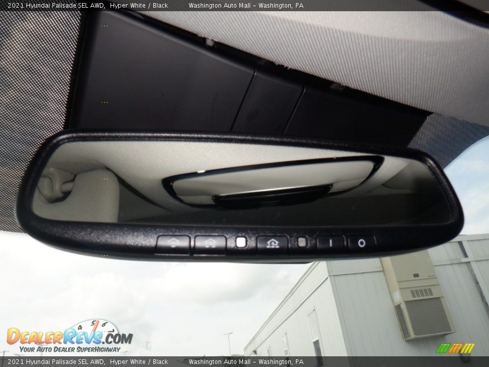 2021 Hyundai Palisade SEL AWD Hyper White / Black Photo #25