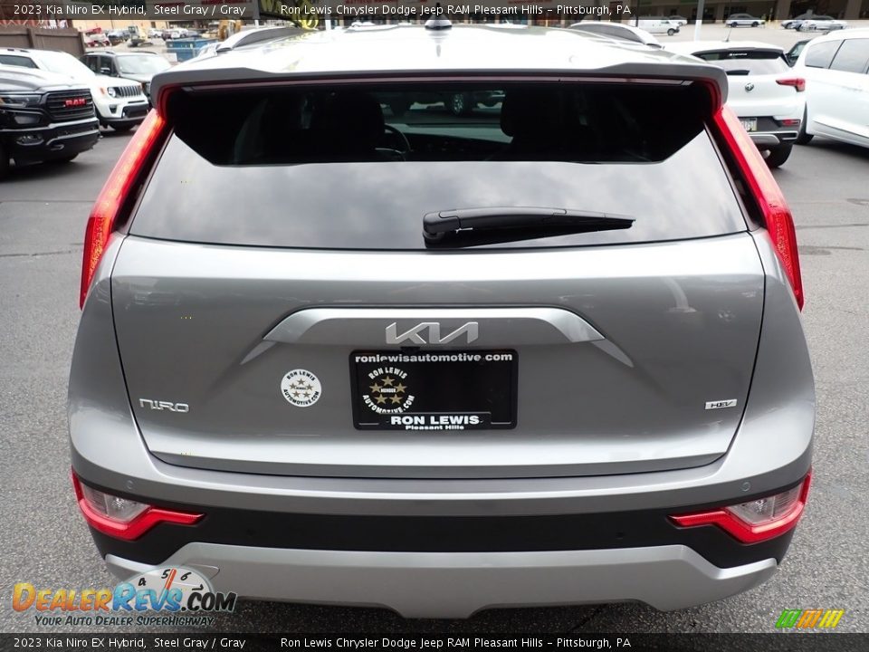 2023 Kia Niro EX Hybrid Steel Gray / Gray Photo #4