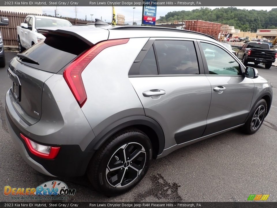 2023 Kia Niro EX Hybrid Steel Gray / Gray Photo #6