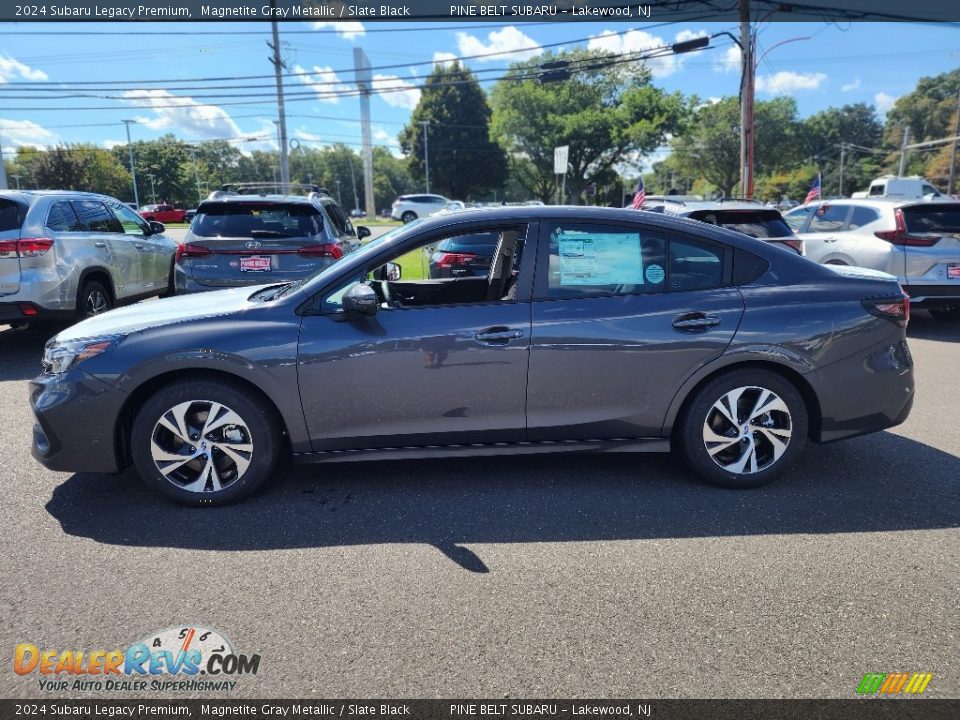 2024 Subaru Legacy Premium Magnetite Gray Metallic / Slate Black Photo #3