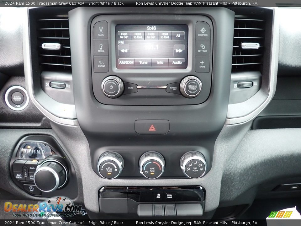 Controls of 2024 Ram 1500 Tradesman Crew Cab 4x4 Photo #20