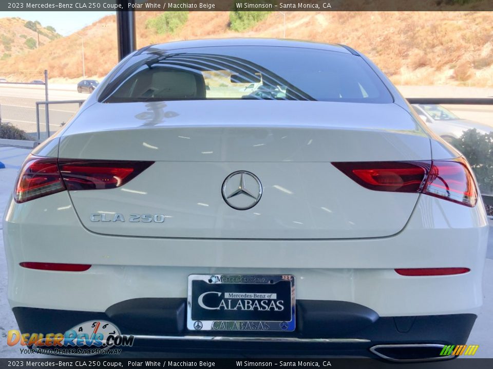 2023 Mercedes-Benz CLA 250 Coupe Polar White / Macchiato Beige Photo #5