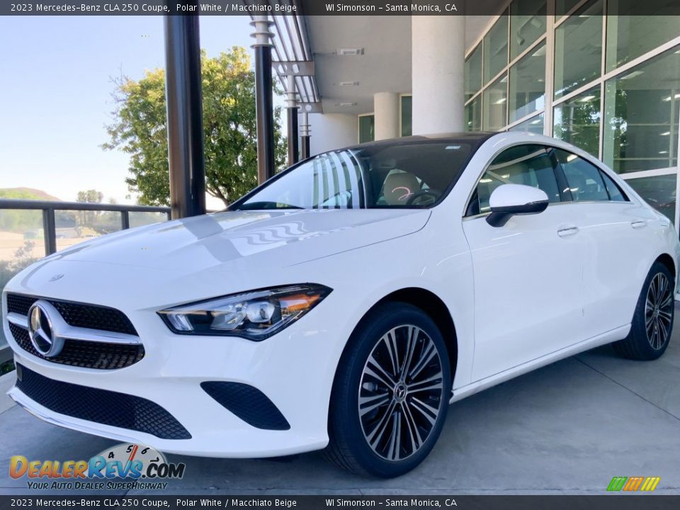 Polar White 2023 Mercedes-Benz CLA 250 Coupe Photo #7