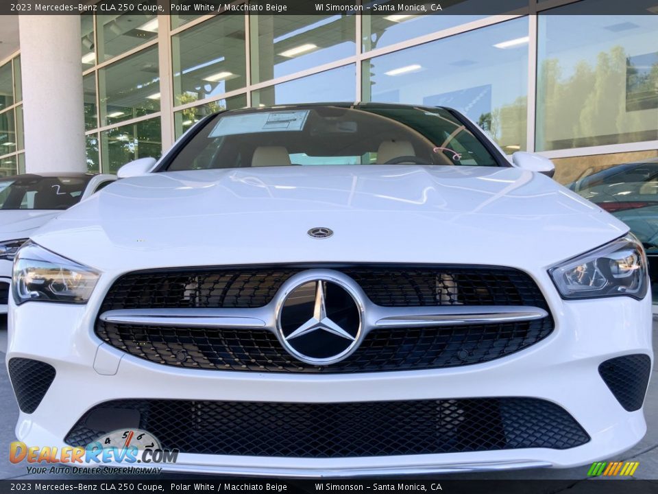 2023 Mercedes-Benz CLA 250 Coupe Polar White / Macchiato Beige Photo #8