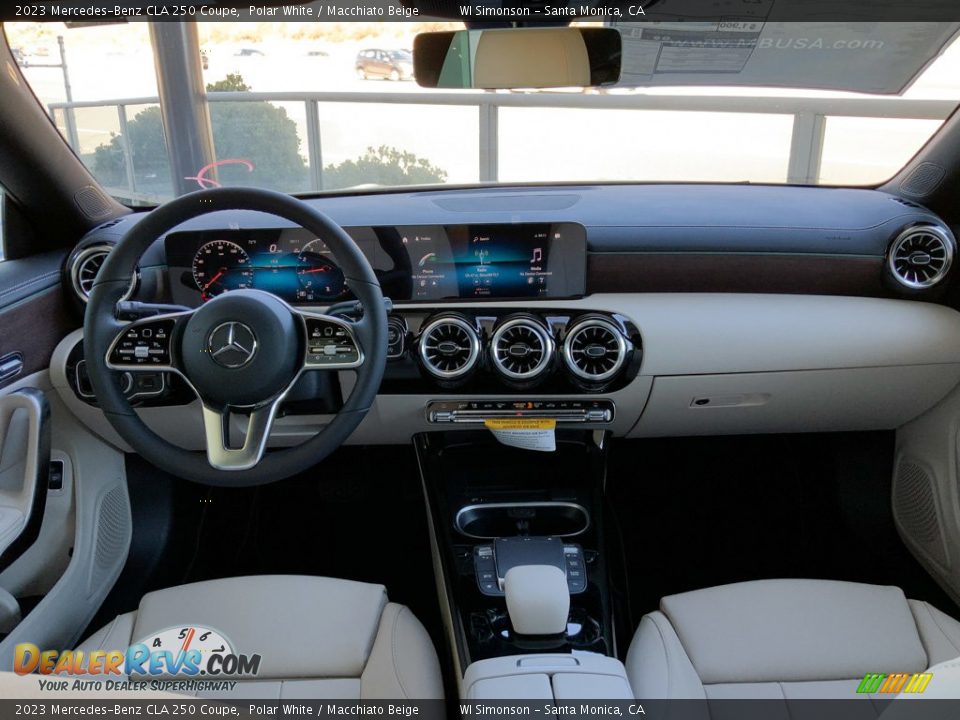 Macchiato Beige Interior - 2023 Mercedes-Benz CLA 250 Coupe Photo #10