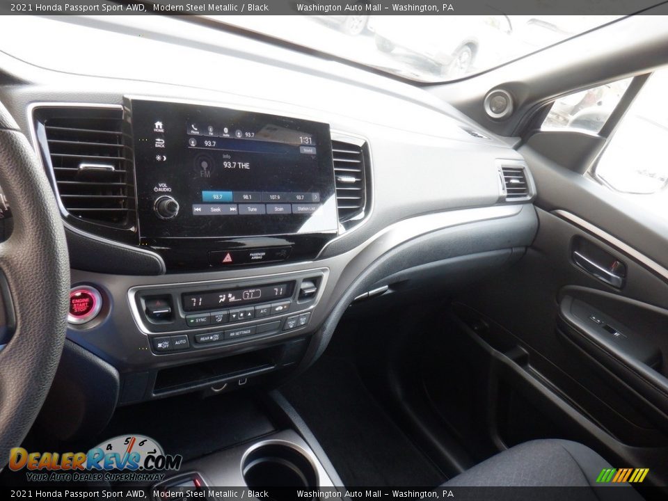 2021 Honda Passport Sport AWD Modern Steel Metallic / Black Photo #2