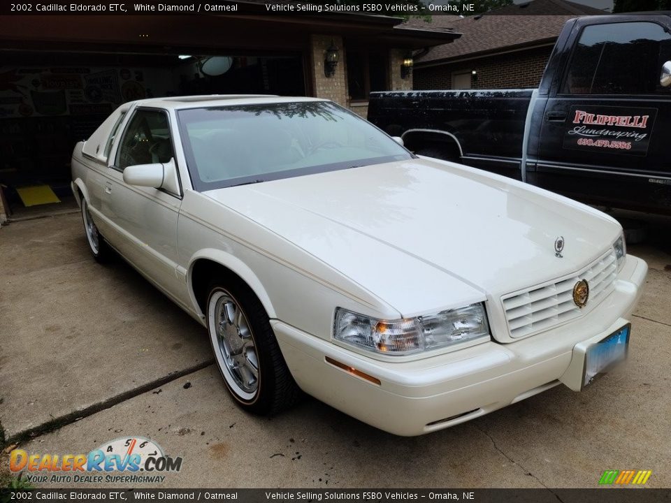 2002 Cadillac Eldorado ETC White Diamond / Oatmeal Photo #3