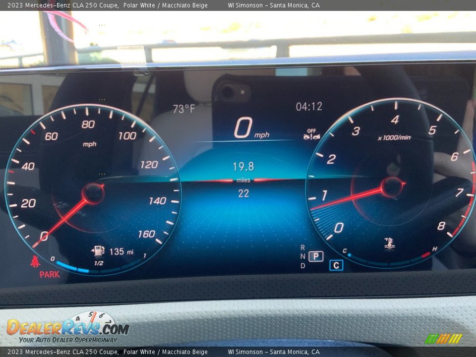 2023 Mercedes-Benz CLA 250 Coupe Gauges Photo #16