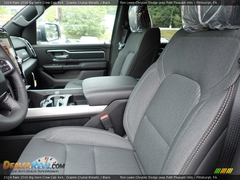 Front Seat of 2024 Ram 1500 Big Horn Crew Cab 4x4 Photo #12