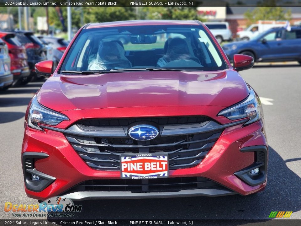 2024 Subaru Legacy Limited Crimson Red Pearl / Slate Black Photo #2