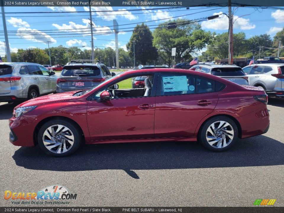 2024 Subaru Legacy Limited Crimson Red Pearl / Slate Black Photo #3