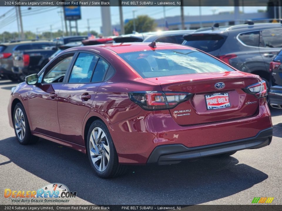 2024 Subaru Legacy Limited Crimson Red Pearl / Slate Black Photo #4