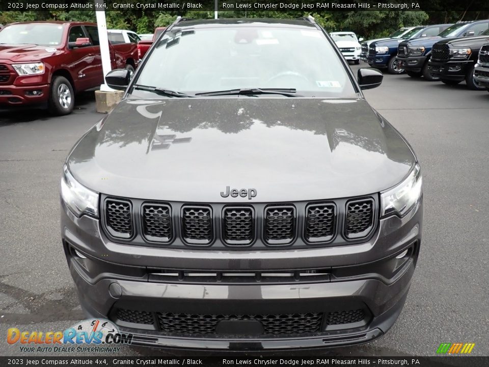 2023 Jeep Compass Altitude 4x4 Granite Crystal Metallic / Black Photo #9