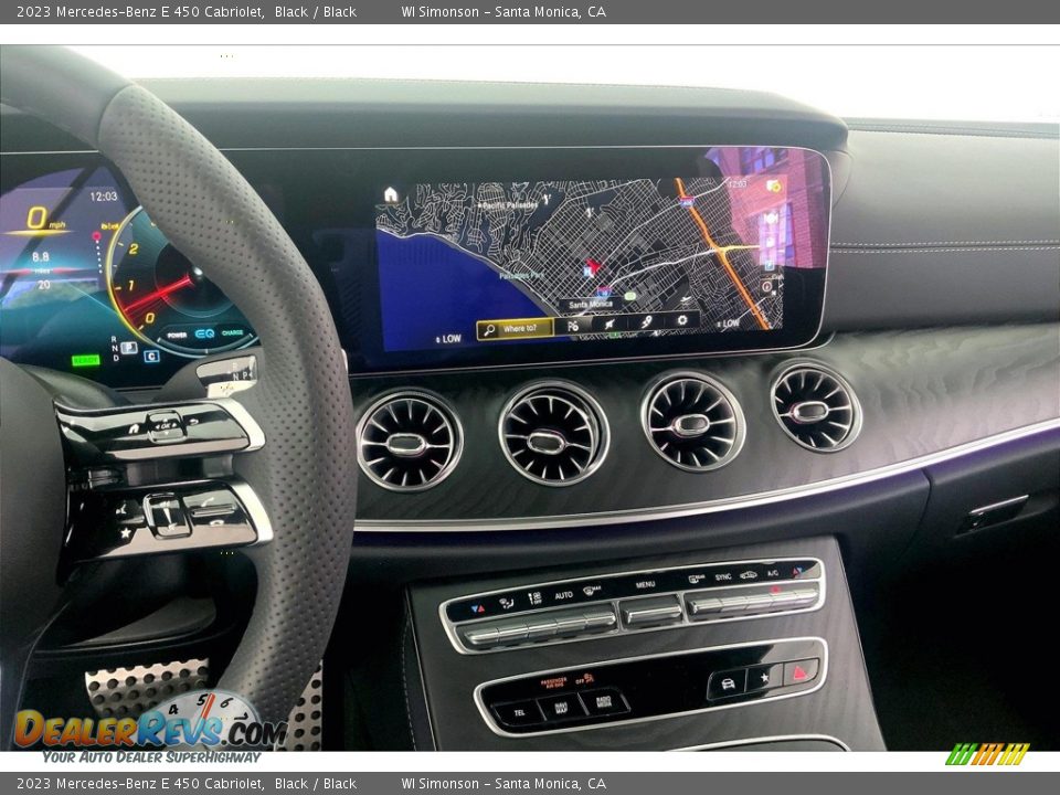 Controls of 2023 Mercedes-Benz E 450 Cabriolet Photo #7