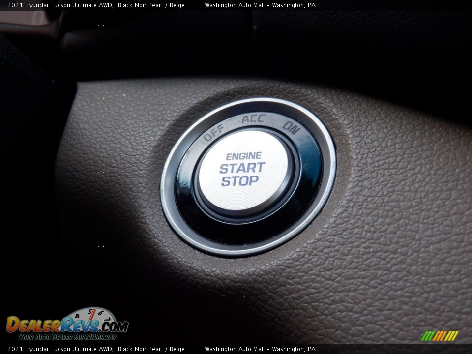2021 Hyundai Tucson Ulitimate AWD Black Noir Pearl / Beige Photo #19