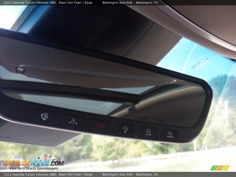 2021 Hyundai Tucson Ulitimate AWD Black Noir Pearl / Beige Photo #23