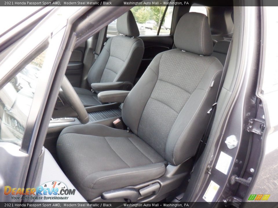 2021 Honda Passport Sport AWD Modern Steel Metallic / Black Photo #20