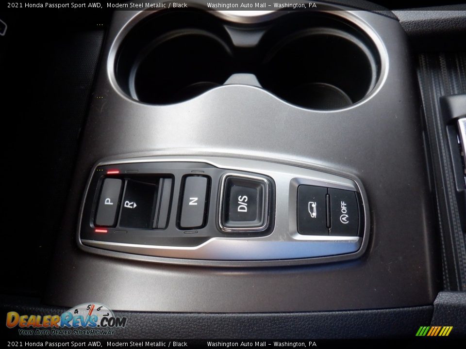 2021 Honda Passport Sport AWD Modern Steel Metallic / Black Photo #22