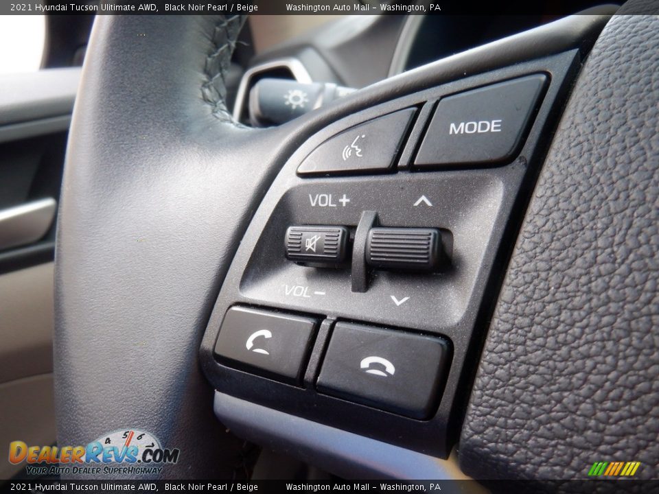 2021 Hyundai Tucson Ulitimate AWD Steering Wheel Photo #26