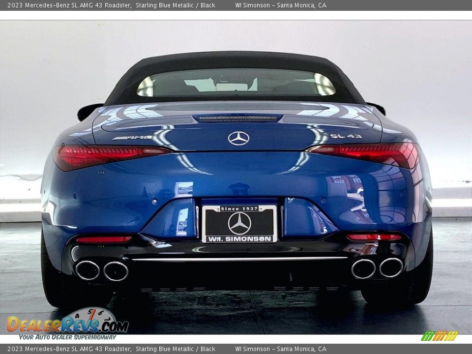 2023 Mercedes-Benz SL AMG 43 Roadster Starling Blue Metallic / Black Photo #3