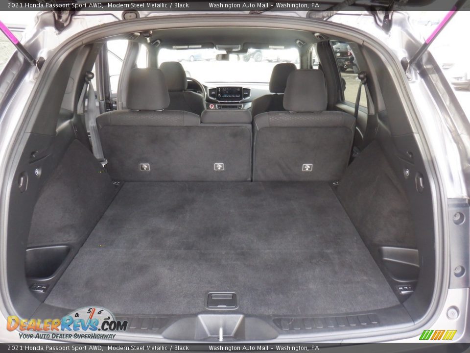 2021 Honda Passport Sport AWD Modern Steel Metallic / Black Photo #28