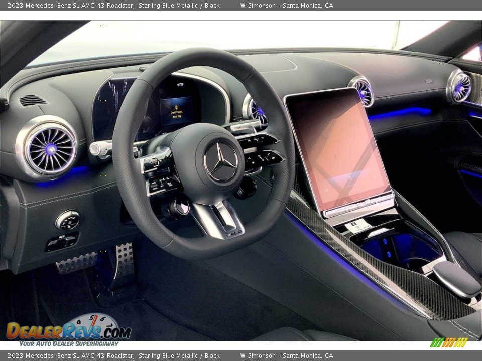 Dashboard of 2023 Mercedes-Benz SL AMG 43 Roadster Photo #4