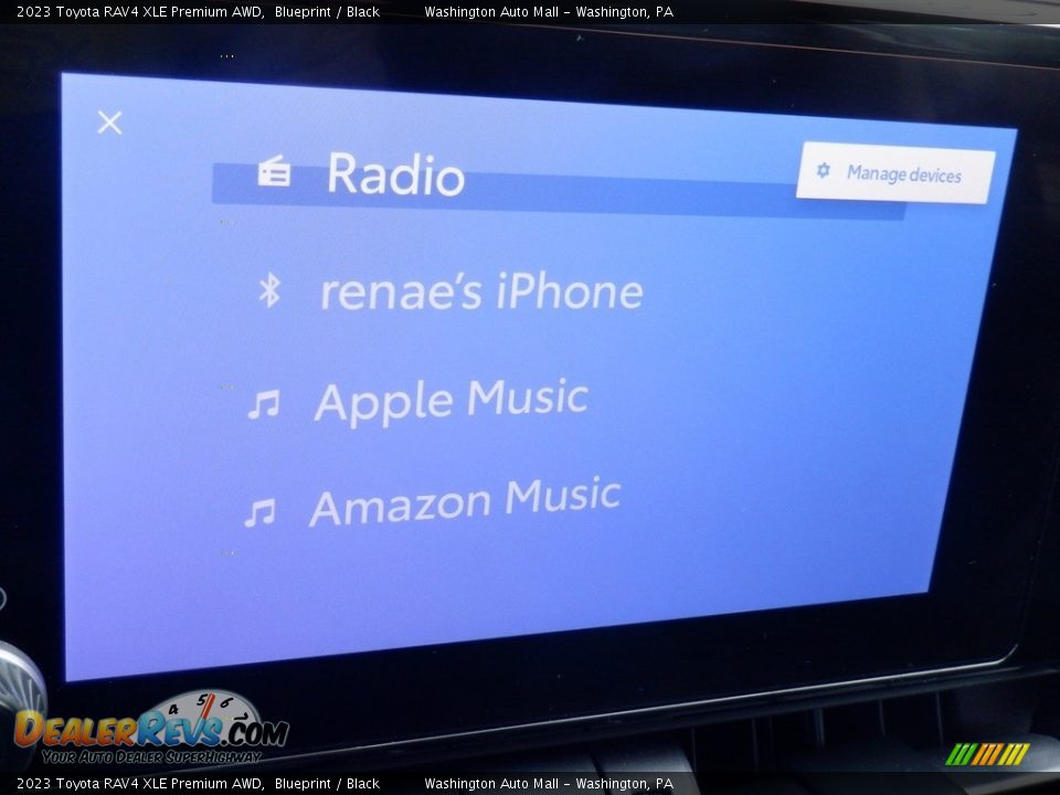 2023 Toyota RAV4 XLE Premium AWD Blueprint / Black Photo #5