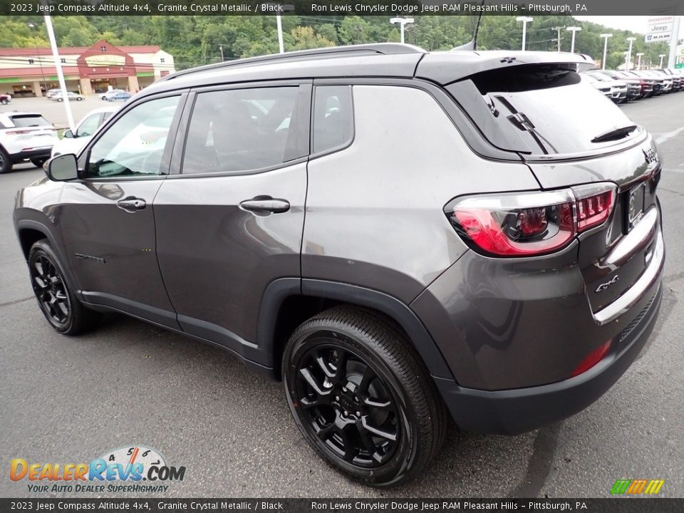 2023 Jeep Compass Altitude 4x4 Granite Crystal Metallic / Black Photo #3