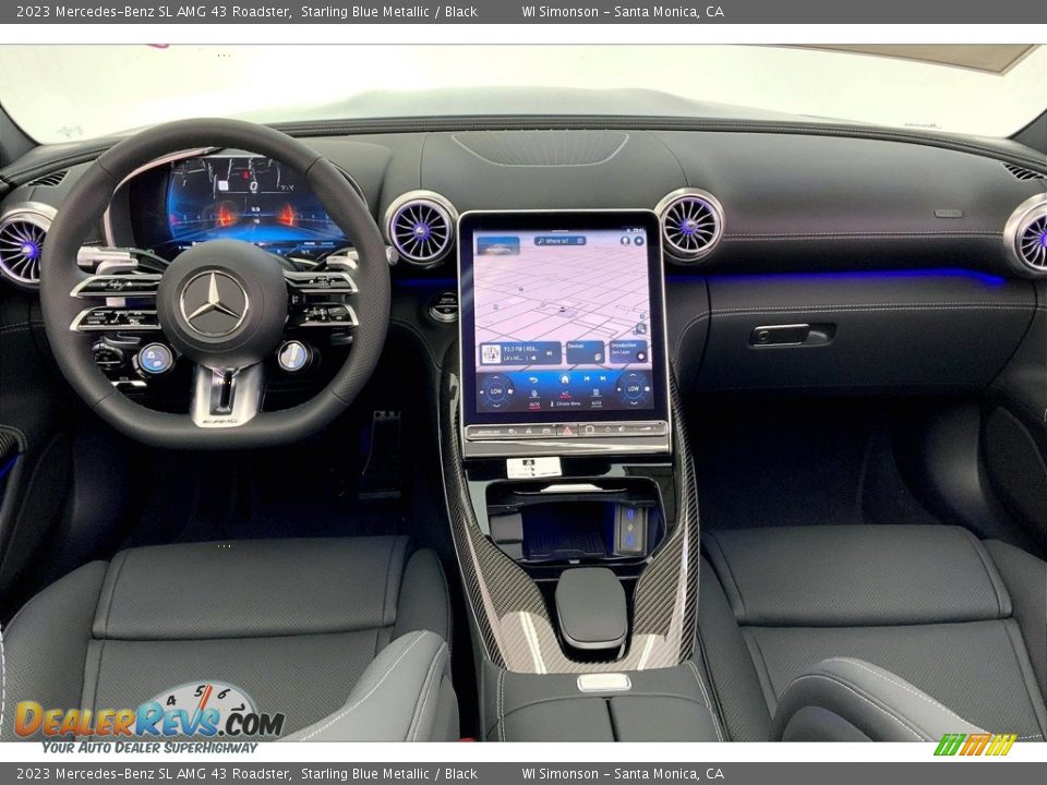 Dashboard of 2023 Mercedes-Benz SL AMG 43 Roadster Photo #6