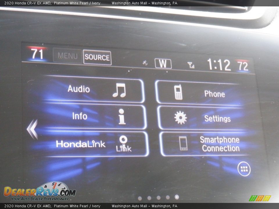 2020 Honda CR-V EX AWD Platinum White Pearl / Ivory Photo #3