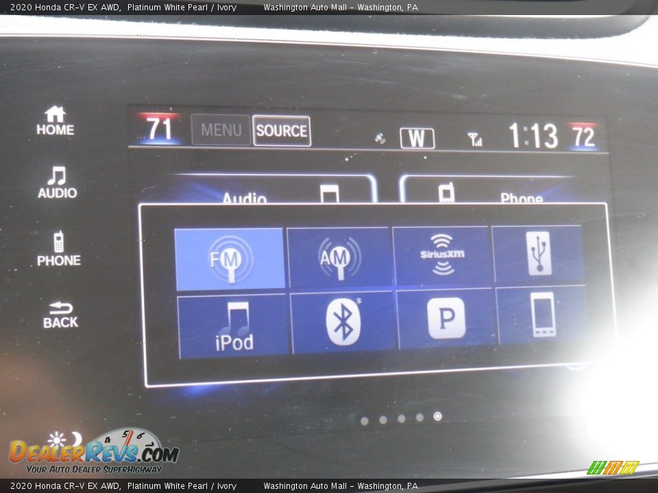 2020 Honda CR-V EX AWD Platinum White Pearl / Ivory Photo #4