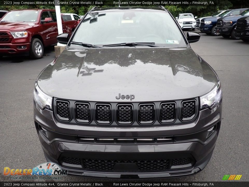 2023 Jeep Compass Altitude 4x4 Granite Crystal Metallic / Black Photo #9