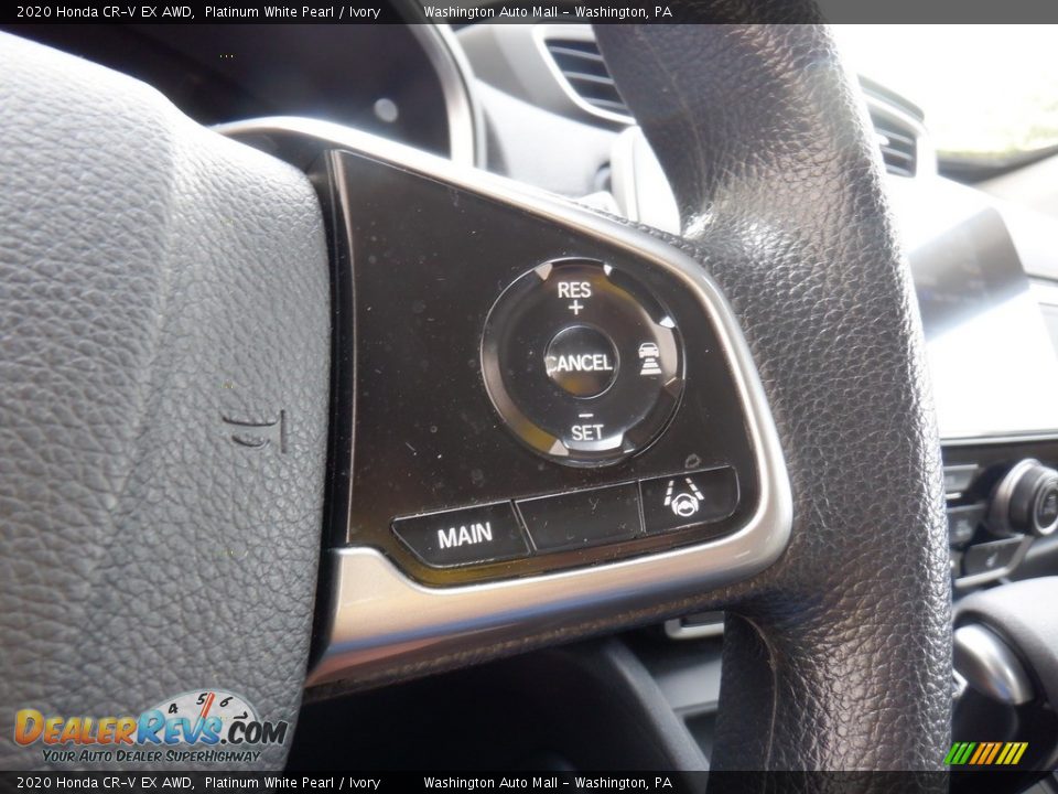 2020 Honda CR-V EX AWD Platinum White Pearl / Ivory Photo #8